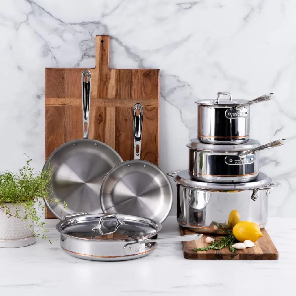 All-Clad Copper Core 5-Ply Stainless Steel Cookware Set: Buying Guide